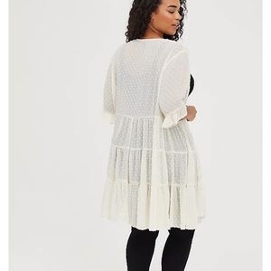 Tiered Ruffle Kimono